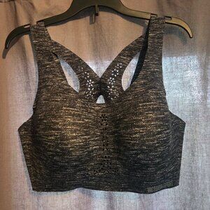 Victoria Sport Bra Women 362D Heathered Gray Angel Maxi Stretch Padded Wireless